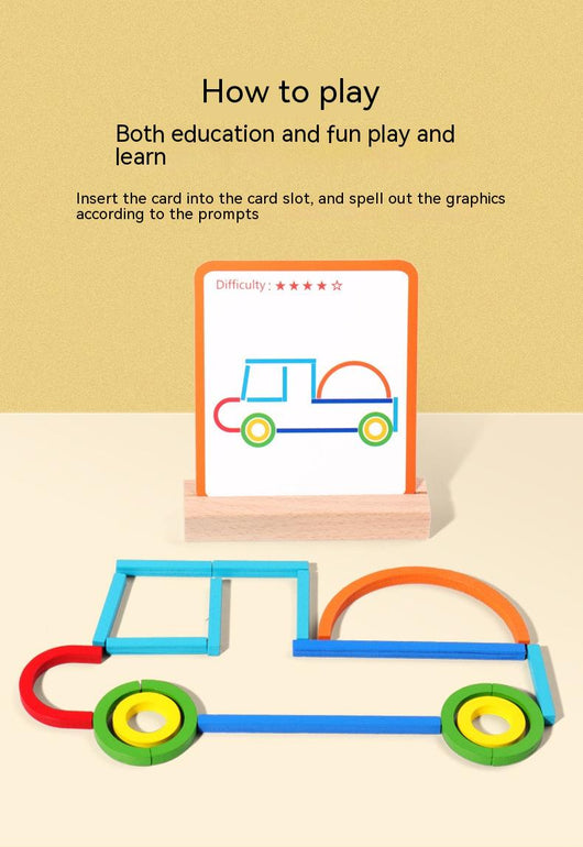 Juego Educativo de Madera para Desarrollo del Pensamiento Infantil - Image 14