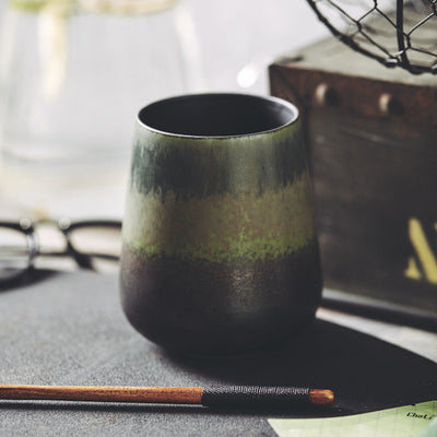 Taza de Café Retro Estilo Japonés para la Oficina - Image 14