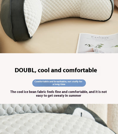 Almohada de Apoyo Lumbar Grande con Relleno Suave - Image 29