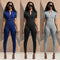 Jumpsuit Deportivo Casual para Mujer - Diseño Moderno en Colores Sólidos