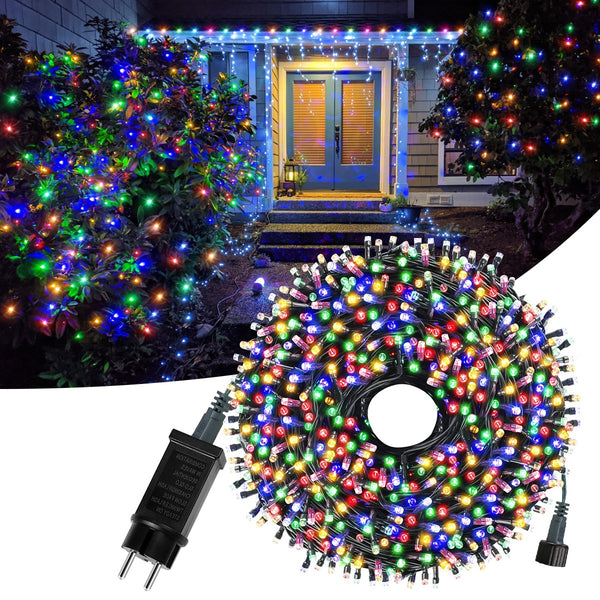 Cadena de Luces LED Multicolor 24V - Decoración Navideña y Fiestas