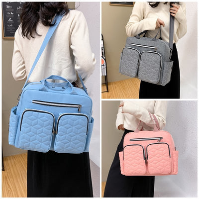 Bolsa Mensajera Multifuncional de Gran Capacidad para Mujer