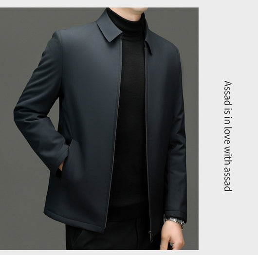Ropa Business Casual de Algodón Puro para Hombre Maduro - Image 11