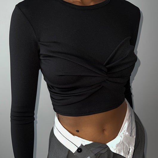 Blusa Manga Larga Elegante para Mujer - Image 13