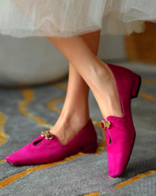 Zapatos para Mujer con Corte Bajo y Punta Cuadrada - Image 11