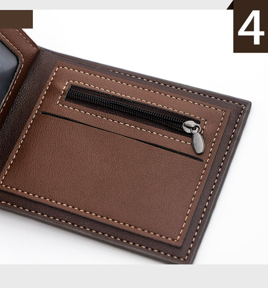 Cartera Corta Personalizada para Hombre - Billetera de Seda Estampada con Acabado Mate - Image 13