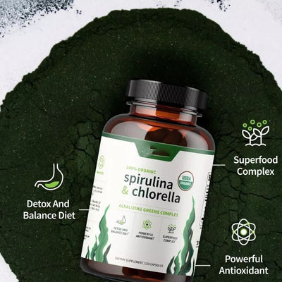 Cápsulas de Chlorella y Spirulina Orgánicas - Image 4