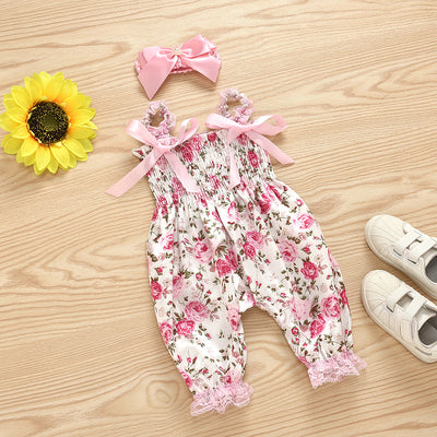 Enterizo Estampado con Pantalones y Diadema de Moño - Image 16