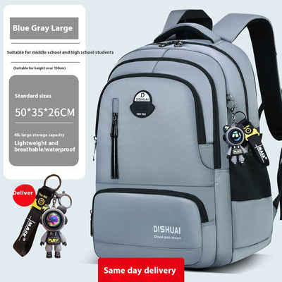 Mochila Escolar Grande para Niños - Ligera y de Alta Capacidad - Image 6