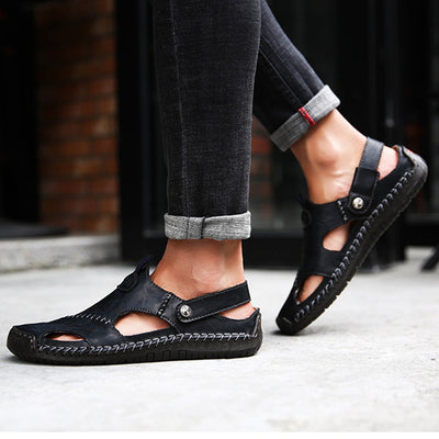 Sandalias Ajustables para Hombre - Cómodas Chanclas de Playa Verano - Image 3
