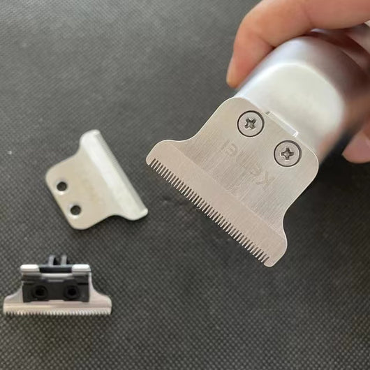 Tijeras de Barbero Profesionales con Pantalla LCD y Grabado - Image 9