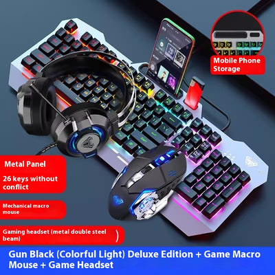 Bundle Completo: Teclado Mecánico, Ratón Alámbrico y Audífonos Gaming - Image 27