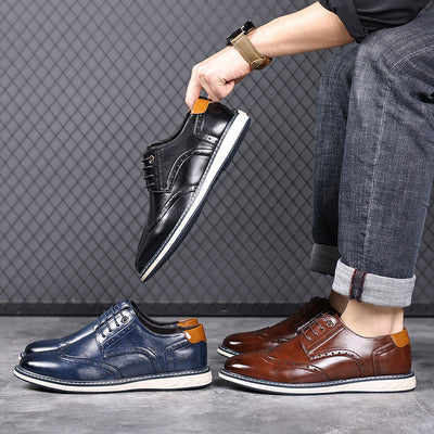 Zapatos de Cuero para Hombre Estilo Ejecutivo Británico - Image 34