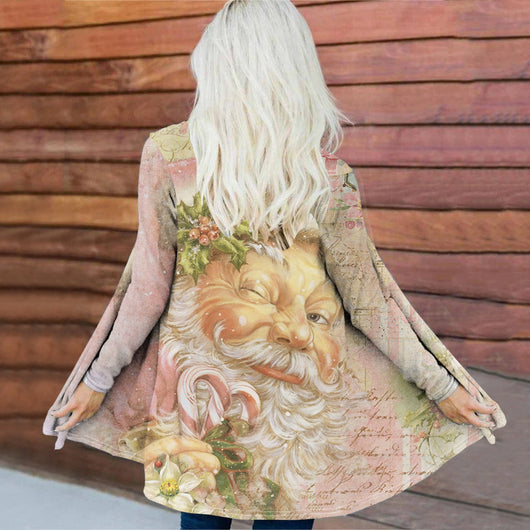 Abrigo Navideño para Mujer con Impresión Digital de Moda - Image 16