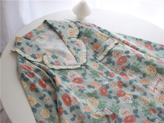 Pijama Mujer Encaje Algodón Primavera Verano - Image 7