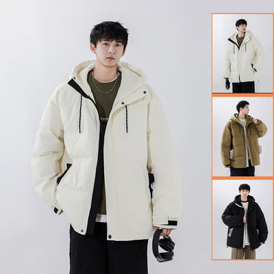 Chaqueta de Plumón de Pato 90% Abrigo Casual Pareja Resistente al Frío - Image 13