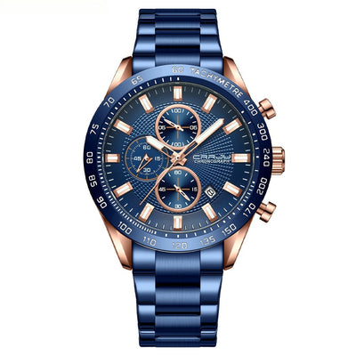 Reloj Deportivo Hombre Acero Inoxidable Resistente al Agua - Image 5