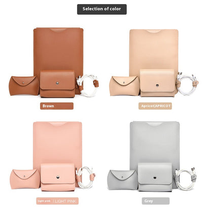Bolsa Portafolios de Cuero con Cierre Seguro para Notebooks - Image 15
