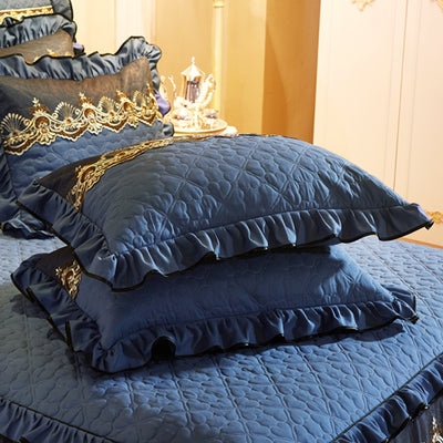Funda de Almohada Acolchada con Encaje Reforzada - Image 28