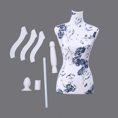 Tela de Lino Estampada Envolvible para Modelos y Maniquíes - Image 4