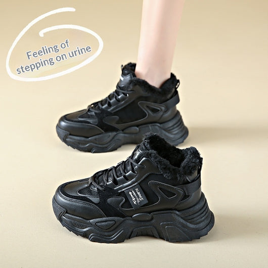 Zapatos Cómodos Tipo Dad Shoes con Forro Polar Grueso y Calidez - Image 11