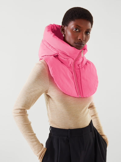 Chaleco Versátil con Capucha y Cuello Falso para Mujer - Image 11