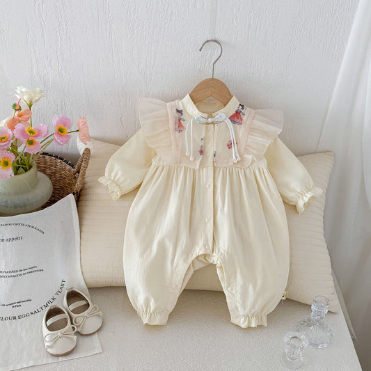 Jumpsuit Elegante Estilo Occidental para Niña Todo el Año