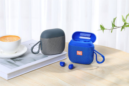 Auriculares Bluetooth 2 en 1 con Parlante Estéreo Portátil - Image 15
