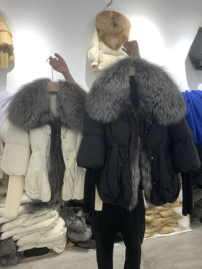 Abrigo Pluma Occidental Elegante Efecto Adelgazante - Image 18