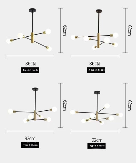 Lámpara Colgante LED Nórdica Minimalista para Estudio - Image 16