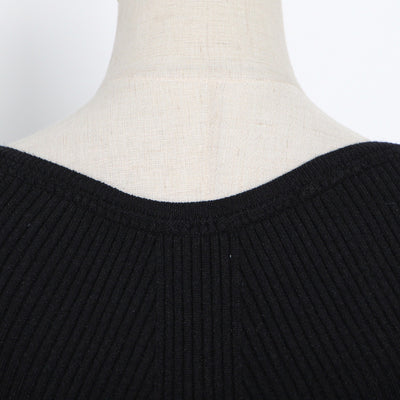 Suéter de Cuero con Costuras en Contraste para Mujer - Image 28