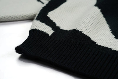 Suéter Holgado Cuello Redondo Tejido para Hombre y Mujer - Image 8