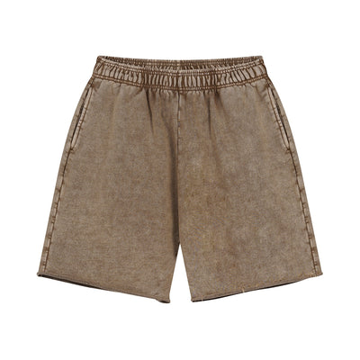 Shorts Batik Pesado 420g Hombre Estilo Retro Vintage Desgastado - Image 7