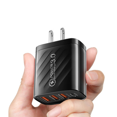 Cargador Multiuerto PD 3USB con Regulación UK - Image 8