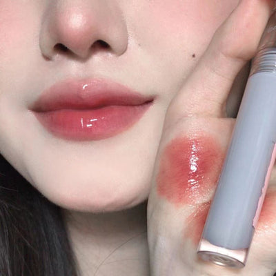 Brillo Labial Espejo Hidratante con Efecto Cristal