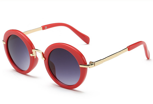 Gafas de sol infantiles con marco redondo - Image 7
