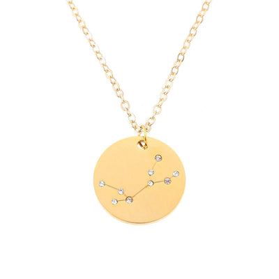 Collar Constelaciones con Diamantes de Acero Titanio para Mujer - Image 13