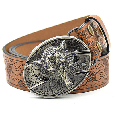 Cinturón de Cuero con Grabado Personalizado y Hebilla Suave - Image 12