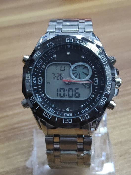 Reloj Deportivo Acero Inoxidable Doble Pantalla Luminosa Resistente al Agua - Image 13