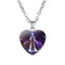 Women's Zodiac Heart Pendant Necklace Virgo