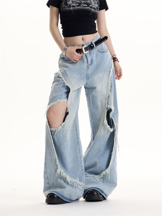 Jeans Retro Americano Diseño Hot Girl - Image 3