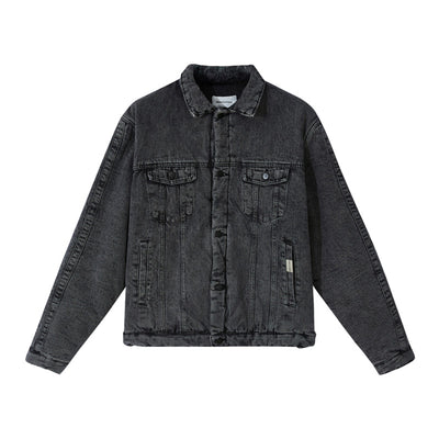 Chaqueta Denim Vintage Desgastada para Hombre y Mujer - Image 5