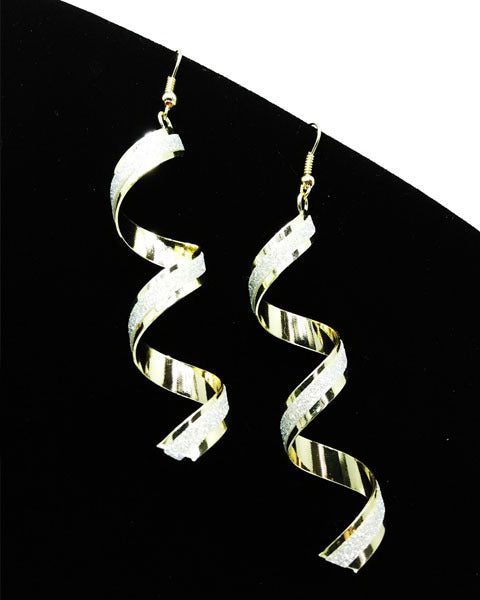 Aretes Largos Espiral Retorcidos Punk para Mujer - Joyería Charm Elegante - Image 7