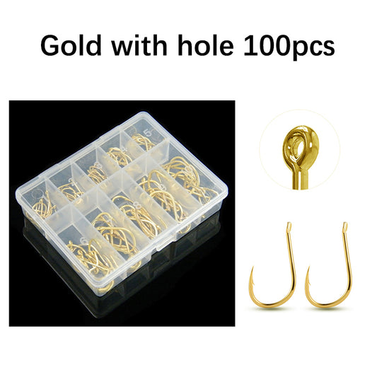 Anzuelos para Pesca - Juego de 100 Piezas