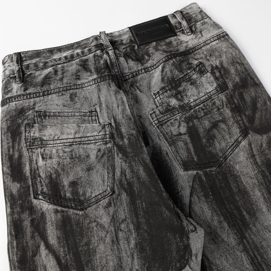 Pantalones Vaqueros Personalizados Otoño con Corte Split - Image 3