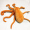 Pulpo de Peluche Suave Naranja