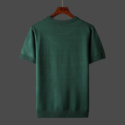 Camiseta Casual Slim Fit Cuello Redondo Hombre - Image 12