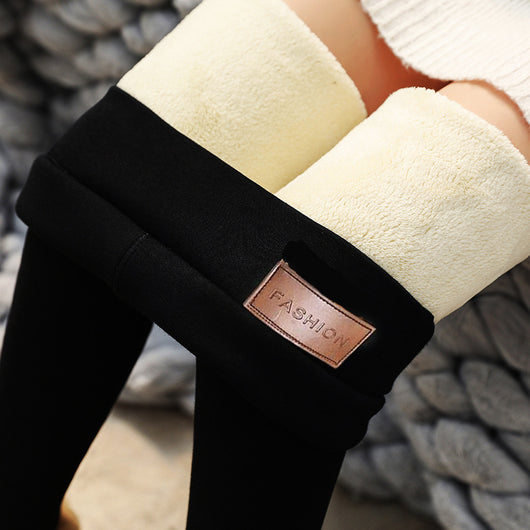 Leggings de Cashmira de Cordero Extra Gruesos para Mujer - Image 22