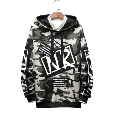 Sudadera Hoodie Camuflada Oversize con Personalidad - Image 9
