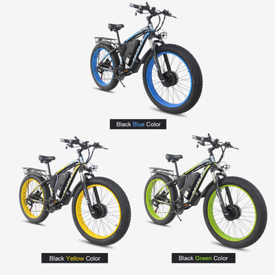 Bicicleta Eléctrica Dual Motor 21 Velocidades con Frenos de Aceite y Batería de Litio - Image 33
